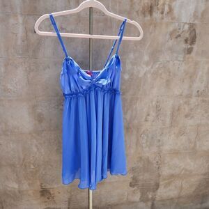 Betsey Johnson intimates blue purple nightie